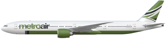 MetroAir Boeing 777-300ER