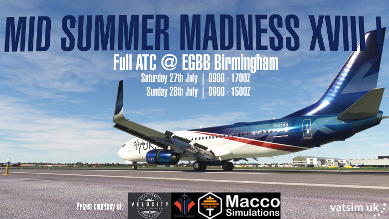 VATSIM Event Special - UK Midsummer Madness XVIII