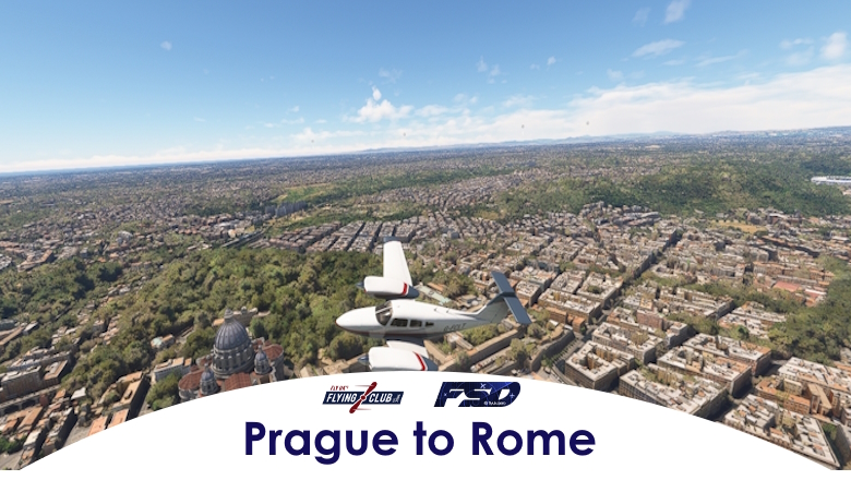 European Capitals  Prague (LKPR) to ROME (LIRF]