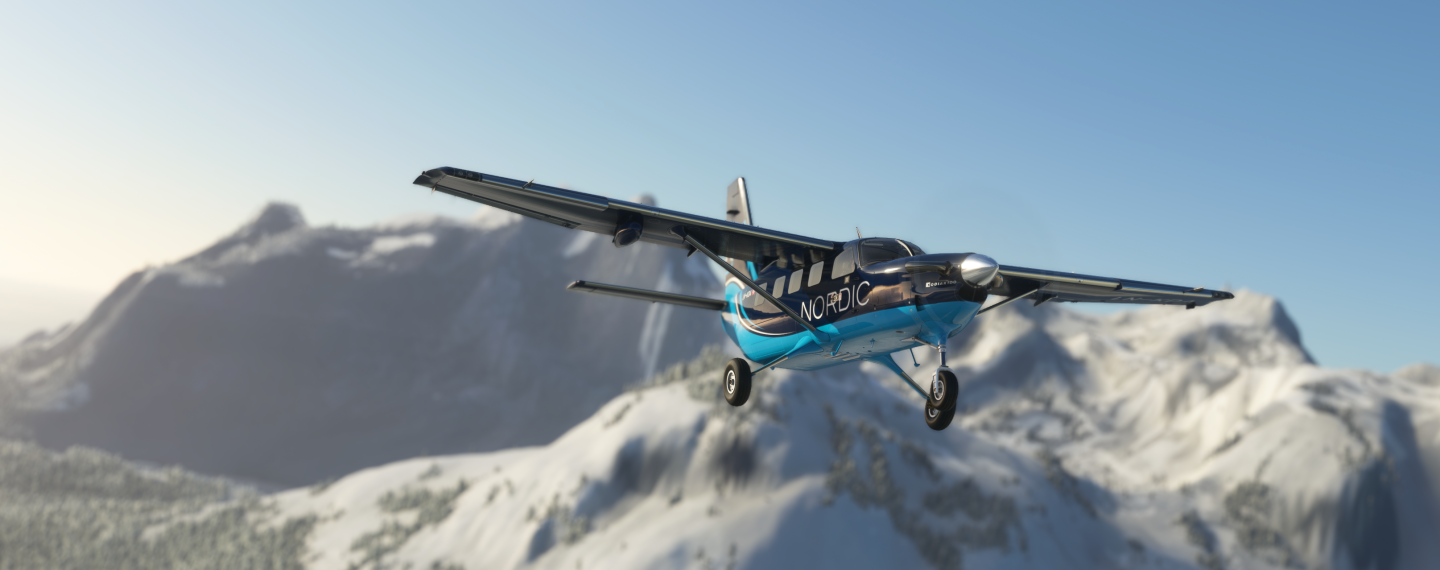 Small plane, big ocean