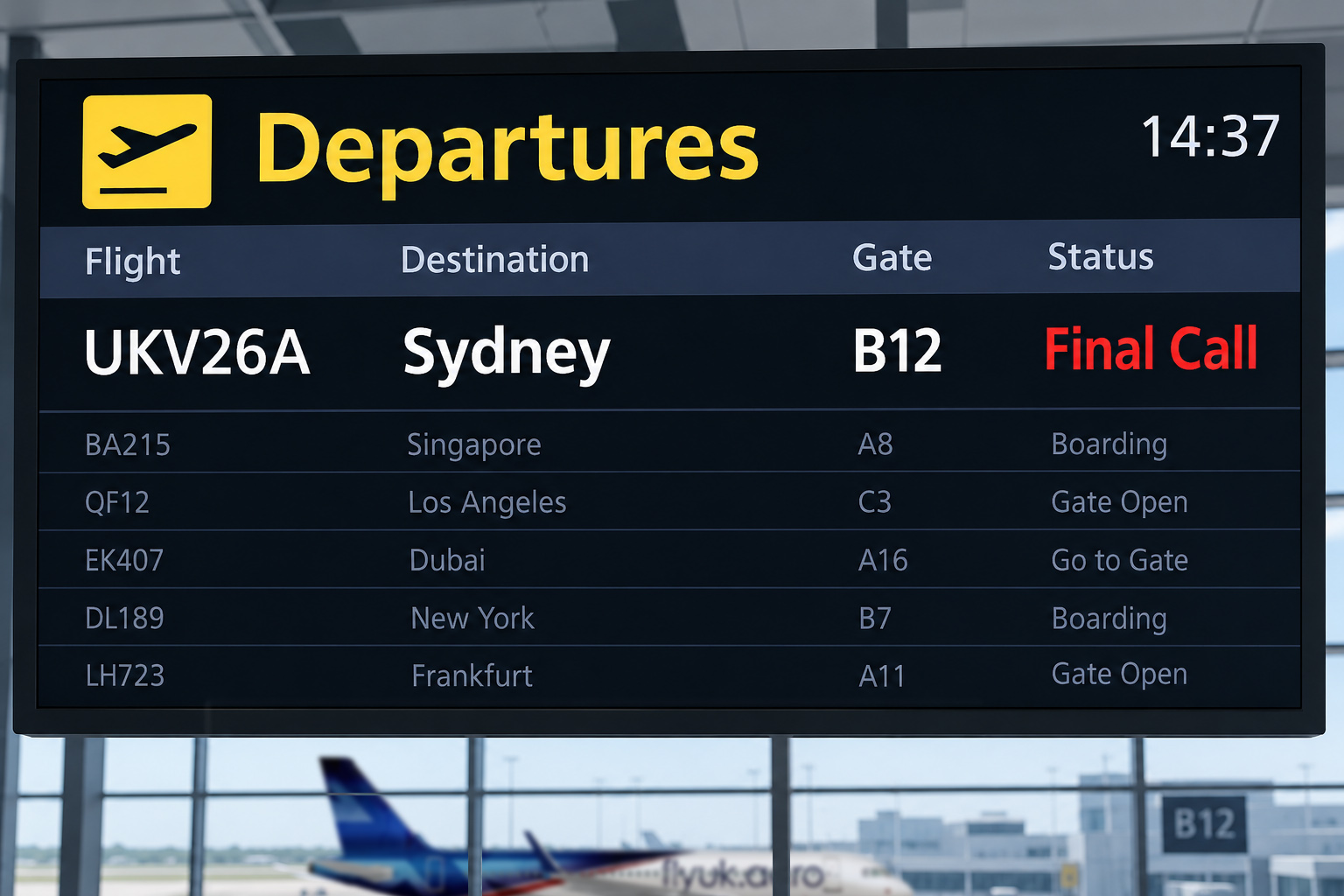 WorldFlight 2026 - Final Boarding Call